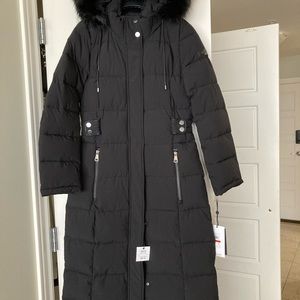 DKNY new! Full length puffer coat